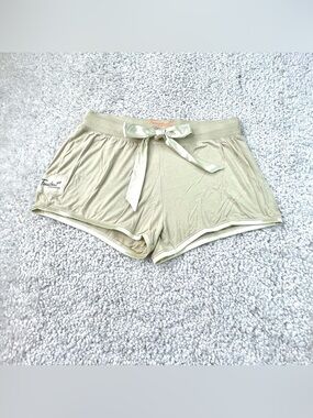 Faceplant Dreamwear PJ shorts tan pull on loungewear bamboo soft comfy medium